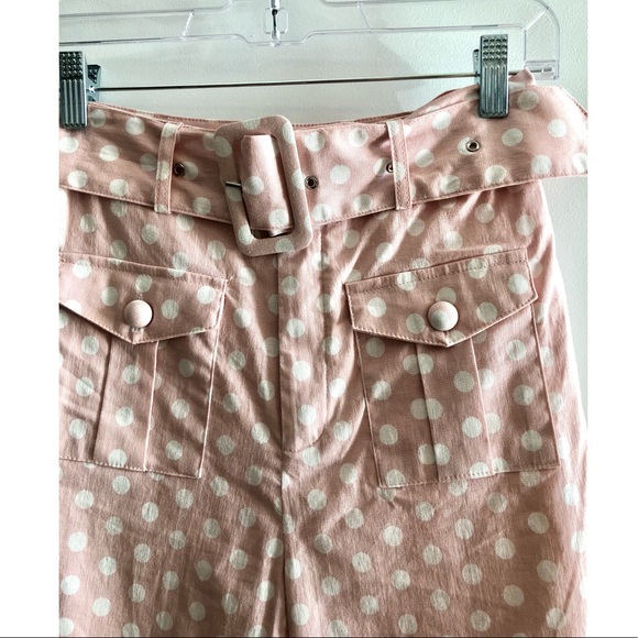 English Factory Pink Polka Dot Tie Top & Marching Trousers - Picture 14 of 16